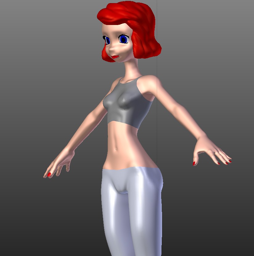 Cartoon Girl preview image 1